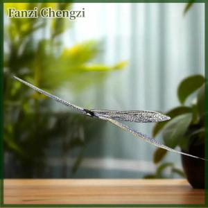 Fanzi 1 Set Jigsaw Puzzle Toys Insect Series DIY Mini Assembling 3D Metal Puzzle Color Dragonfly Model For Kids 14+ Adult Gift