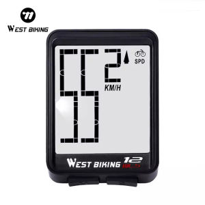 WEST BIKING Wireless Bicycle Computer Odometer Speedometer Bike Waterproof LCD Backlight Bike Computer Bicycle Accessories