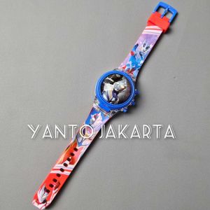 Jam tangan anak laki laki karakter lampu musik