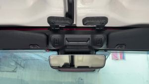Cornerr JeCar Car Roof Rearview Mirror Panel Cover Decoration Stickers For Jeep Wrangler JL /Gladiator JT 2024 Up Interior Accessories 9Y3K6