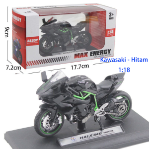 mainan anak anak laki laki Kawasaki Diecast Motor Balap Gp Kawasaki / Diecast Motor Balap Sport Ducati / Diecast Motor Gp Yamaha Miniatur Motor Ktm Trail Cross