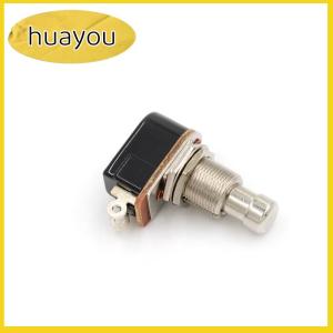 huayou สวิทช์กีต้าร์ไฟฟ้าใหม่ Momentary PUSH button Foot SWITCH SPST