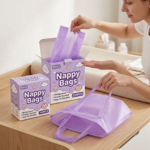 Diaper Disposal Bags Scented Odor Control Leakproof Disposable Liner Baby Nursery Home Use