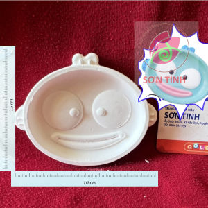 ĐĨA TÔ MÀU Tượng thạch cao chọn mẫu (Không kèm màu) tô tượng đồ chơi cho trẻ