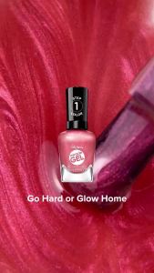 Sally Hansen Miracle Gel Supercharged Pinks Salon Quality Gel-Like Formula Two-Step System No UV Light Needed Long Lasting 344 Blush Crush Soft Pink Cream Nail Color