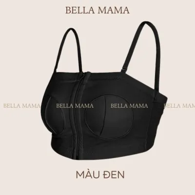 Áo Hút Sữa Rảnh Tay Áo Vắt Sữa Có Dây Tặng Kèm Chất Liệu Cotton Sandex Loại 1 Bella Mama A07 - KAWAII BABY - KB