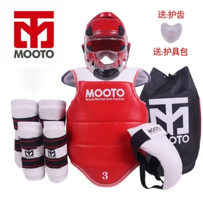 【In stock】14 In 1 mooto Taekwondo Karate Practice Competition Equipment Protective Set Children Or Adult Y3FG