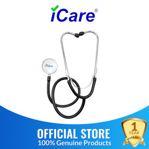 iCare AN03 Single head Aluminum Stethoscope with Soft Earbuds and Flexible Tubing