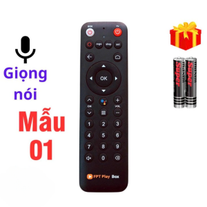 Remote điều khiển đầu FPT Play Box Sử Dụng Giọng Nói Dùng Cho Các đời 2018-2022