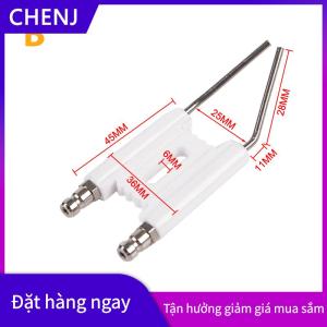 CHENJ Điện cực đánh lửa cho đầu đốt dầu điện cực gốm đánh lửa bằng gốm hai pin