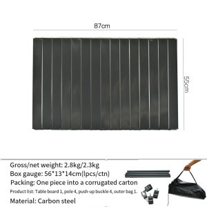 Heavy Duty Collapsible Folding Trolley Cart Outdoor Camping Cart Beach Picnic Use Folding Utility Wagon Trolley Foldable Folding Stroller