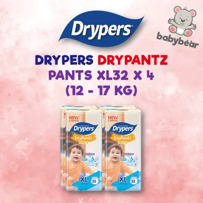 Drypers - Drypantz / Wee Wee Dry / Skinature / SuperDry (Tape & Pants) Diaper Carton Sales