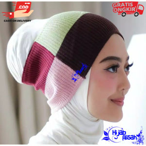 BANDANA RAJUT 4 WARNA PREMIUM BAHAN DIATAS ANNISA/ CIPUT RAJUT PREMIUM/ DALEMAN HIJAB PREMIUM