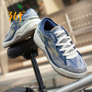 361 Degrees Nam giản dị da đỏ Giày thể thao sneskers 672516607