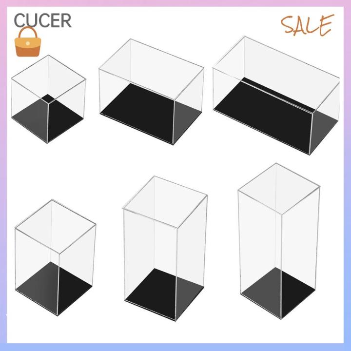 Clear Acrylic Display Case With Magnetic Door - Stackable Blind Box For Figures & Collectibles