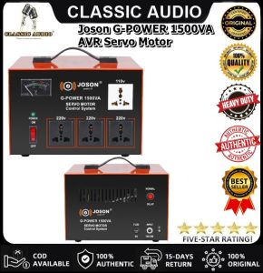 NEW UPGRADED BY CLASSIC AUDIO Joson G-POWER 1500VA AVR Servo Motor (ORIGINAL)