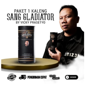Kopi Sang Gladiator Kopi by Vicky Prasetyo Sang Gladiator Original Kopi Penambah Stamina Kuat Tahan Lama