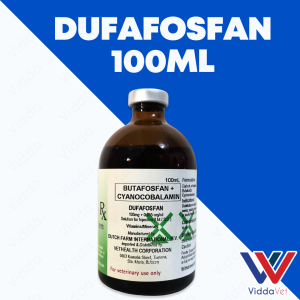 Dufafosfan 10% plus B12 Inj by  Dutch Farm 100ml for Animals