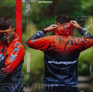 ROLLINGSPEED Jaket Racing Terbaru Bahan Jersey Tebal FreeSticker