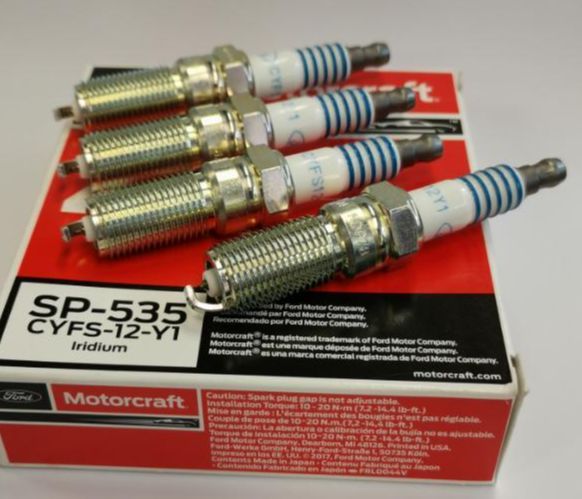Sp535 Ford Motorcraft Spark Plug Set ( 4 pcs ) for Ford Focus 2.0L GAS 2013 ...