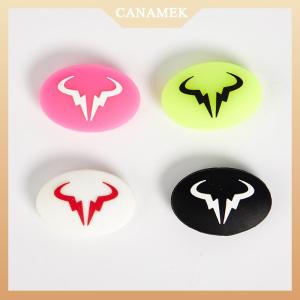 [CANAMEK] Cartoon Tennis Racket Shock Absorber Vibration Dampeners Silicone Durable