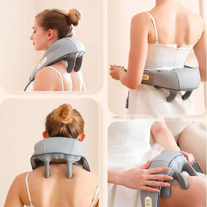Máy Massage Cổ Vai Gáy 6D Massage Giảm Đau Thư Giãn Cải Thiện Sức Khỏe Dành Cho Văn Phòng-Người Cao Tuổi