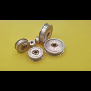 HTD3M 40T Idler Pulley 11/16mm Belt Width 3mm Pitch Bearing Gear Pulley With/Without Teeth Bore 5/6/7/8/10/12/15mm