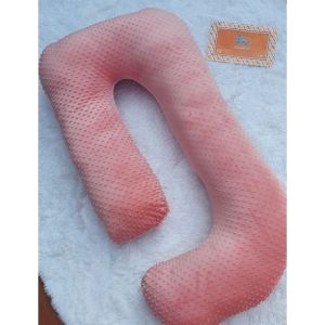GỐI -ĐỆM BẦU CHỮ J VÀ CHỮ U HÀNG CAO CẤP (vải nhung oganic 3D mát xa ) tặng tặng thêm bông dự phòng
