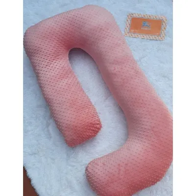 GỐI BẦU CHỮ J VÀ CHỮ U HÀNG CAO CẤP (vải nhung oganic 3D mát xa ) tặng tặng thêm bông dự phòng