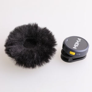 Mũ lọc gió cho micro thu âm cài áo không dây dành cho micro dạng mic tròn