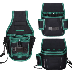 High Quality Tool Storage Waist Bag with Multiple Pockets for Efficient Organization of Hardware Tools