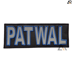 LOGO BORDIR PATWAL scotlight   PATCH Bordiran Komputer  HIGH QUALITY / bordir timbul / bisa COD