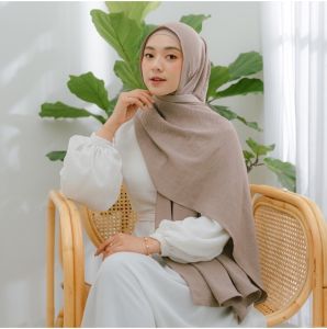 Jilbab Pashmina Crinkel Airflow Premium - Kerudung Wanita /- Kerudung Hijab Jilbab Pasmina Terbaru - Jilbab Instan Airflow Pasmina