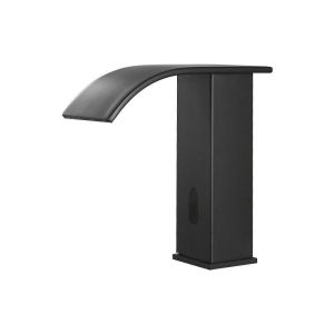 ก๊อกน้ำอัตโนมัติ ก๊อกน้ำเซนเซอร์อินฟราเรด ร้อนและเย็นอ่างล้างหน้าอ่างล้า Hands-free infrared bathroom basin faucet