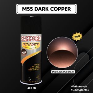 Sapporo Ultimate M55 Dark Copper / Sapporo Ultimate / Cat Semprot / Cat Aerosol Terbaik / Sapporo Spray / Sapporo