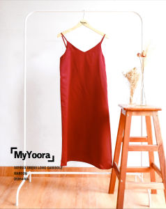 [MyYoora] Soyeux / Soyex Dress Long Camisole Pakaian Wanita DS964
