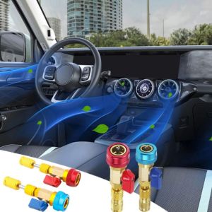 BLACKON Ergonomic Design Valve Core Removal Tool High Low Side Quick Remover Valve Core Remover Accessories Replace Tool Quick Remover Kit Air Conditioner Repair