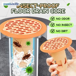 JustLiving Lõi Thoát Nước Sàn Chống Côn Trùng Nắp Lọc Sàn Nhà Tắm Bằng Silicon Bẫy Cắm Chống Mùi Đường Kính 7.5Cm Bộ Lọc Thoát Nước Nhà Tắm Bồn Rửa Nhà Bếp Nắp Khử Mùi Rò Rỉ