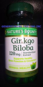 Natures Bounty Ginkgo Biloba 120mg (100 Capsules)
