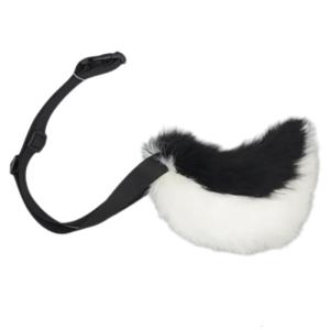 Rabbit Tail Adjustable Belt Long Tail Plush Animal Tail Beast Tail Halloween Party Costume Accessories for Adult
