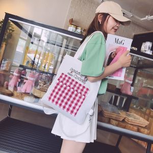 iFASHION 1381 Women Cute Canvas Tote Shoulder Crossbody Sling Backpack Bag Wanita Beg Galas Sandang Tangan Perempuan