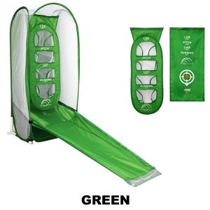 PGM Foldable Portable Golf Chipping Practice Net with 2 Target for Golf Net Training At Home Indoor Outdoor Backyard LXW017