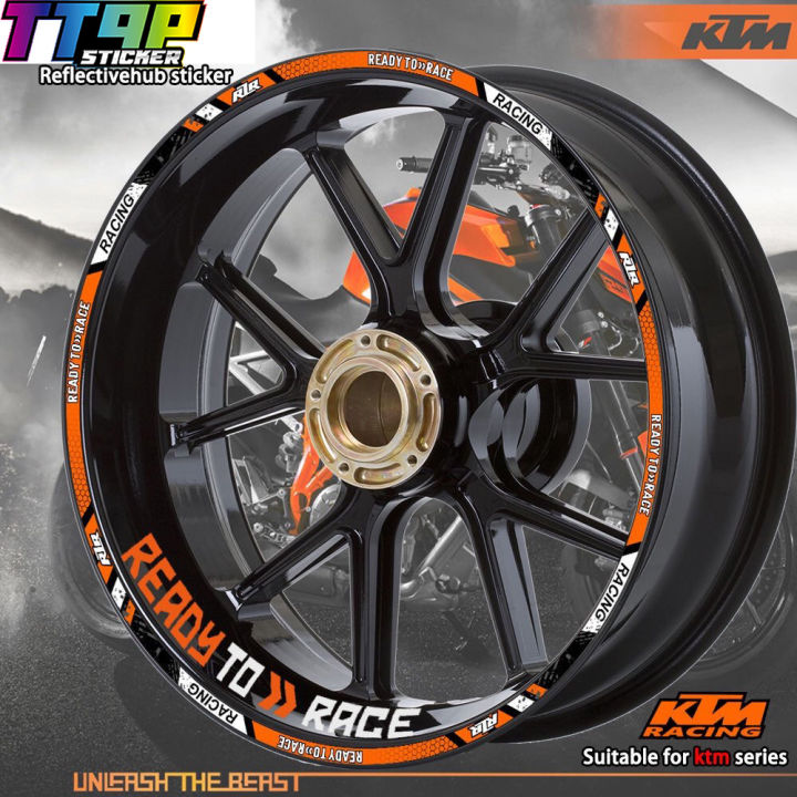 17 Inch Wheel Hub Rim Stripe Tape Sticker Motorcycle Accessories Vinyl ...