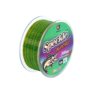 Senar Pancing Nilon Spot Warna Tak Terlihat 300m Halus Lembut Kuat Memancing Max 21kg Benang Speckle Hijau Biru