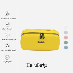 Hulubulu Túi mỹ phẩm EVA vỏ cứng chống nước túi đựng đồ trang điểm du lịch tiện lợi