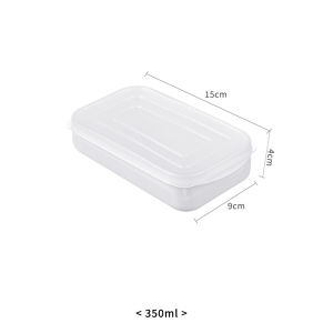 กล่องใส่อาหารแช่แข็ง กล่องอาหารกลางวัน กล่องถนอมอาหารพลาสติก กล่องใส่อาหาร กล่องอาหาร กล่องข้าว แบบพกพา แบบพลาสติกใส ทนความร้อน เข้าไมโครเวฟได้