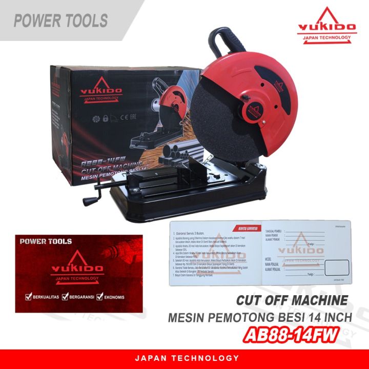 Mesin Potong Besi Cut Off Cutting 14 INCH Cutting Wheel Chop Saw Mesin ...