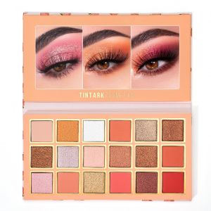 Bảng phấn mắt cầu vồng 30 màu Tintark có kèm gương. Bảng phấn trang điểm đa sắc màu với 4 tông màu kết cấu kem mịn tạo hiệu ứng lấp lánh có gương tích hợp 30 tông màu lấy cảm hứng từ cầu vồng để phối và tạo lớp trang điểm.