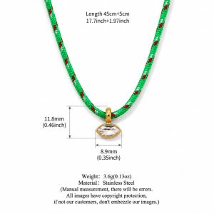 J9YXDU Geometric Square Rhinestone Choker Cord Chain Imitation Mozambique Zircon Pendant Necklace Simple Charm Rhinestone Collarbone Chain Women