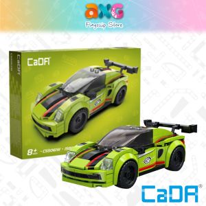 CaDA Emerald Shadow Racing Car Brick DIY 1:32 Scale Vehicles Set C55061W